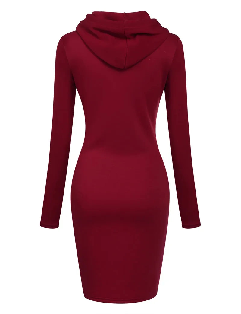 Vestido Aria – Hoodie Casual Outono