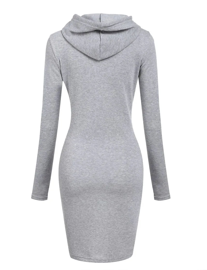 Vestido Aria – Hoodie Casual Outono