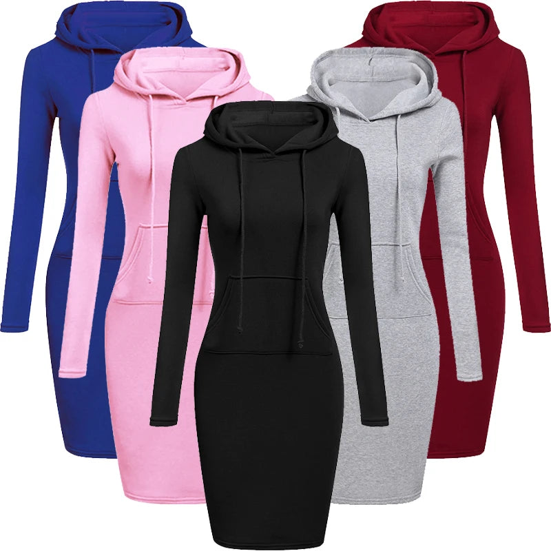 Vestido Aria – Hoodie Casual Outono
